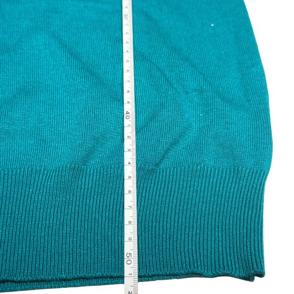 Belle Poque Teal Toucan Appliqué Knit Sweater Small Vintage-Inspired - Picture 6 of 10